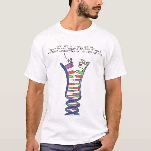 Dissolution d'ADN - le T-shirt des hommes (Devant)