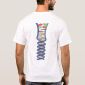 Dissolution d'ADN - le T-shirt des hommes (Dos)