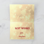 Distance Bonne carte fille anniversaire (Intérieur)