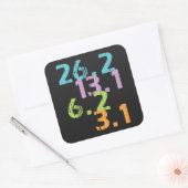 distance de coureur Stickers (Enveloppe)