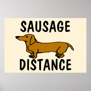 Distance de la saucisse, Poster