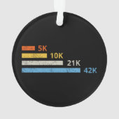 Distances de course II - 5K 10K 21K 42K Marathoner (dos)