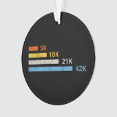 Distances de course II - 5K 10K 21K 42K Marathoner (devant)