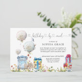 Distances sociales Anniversaire par invitation pos (Debout devant)