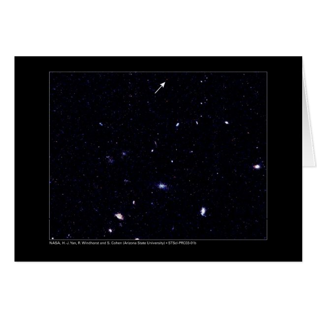 Distant Galaxies Hubble Telescope (Voorkant Horizontaal)