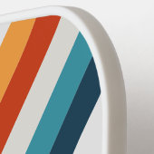 distelstrepen met naam pickleball paddle (Links Detail)