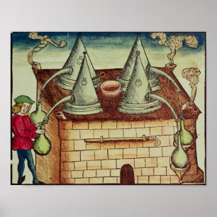 Distillatiemethoden Poster