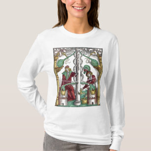 Distillatieoven in Alchemie T-shirt