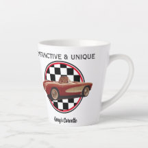 Distinct & Unique, Ma Corvette Latte Mug