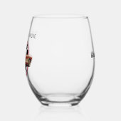 Distinct & Unique, My Corvette Verre Stemless (Gauche)