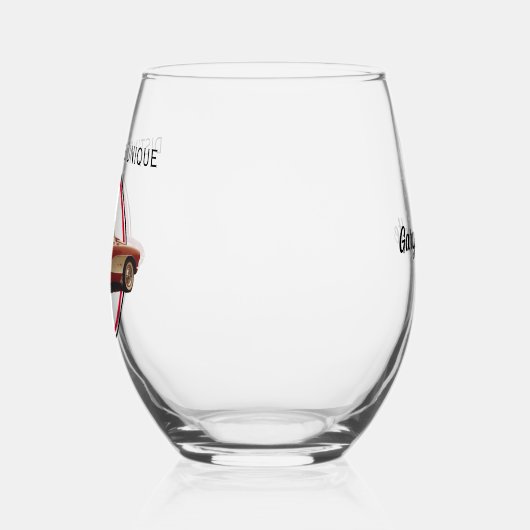 Distinct & Unique, My Corvette Verre Stemless (Gauche)