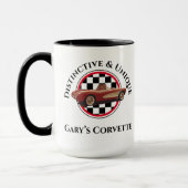 Distinctif et unique, Mon Mug Corvette (Gauche)