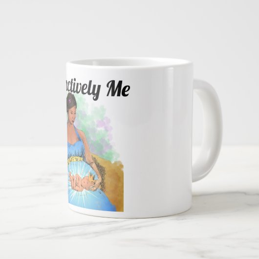 Distinctivement moi Jumbo Mug (Devant droit)