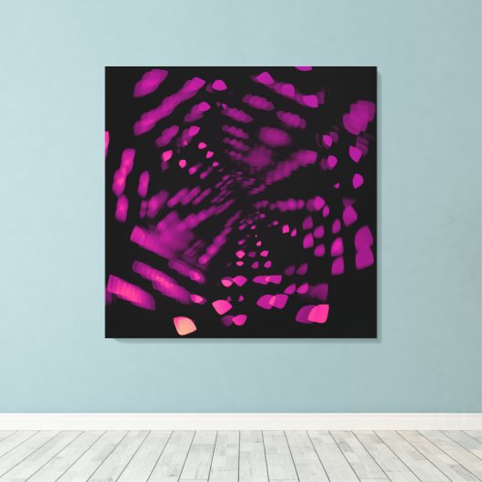 distorção 504 canvas afdruk (Insitu (Houten vloer))