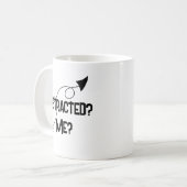 Distracted? Me? ADHD Funny Mug Koffiemok (Voorkant links)