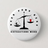 Distraction Beer Pong Button (Voorkant)