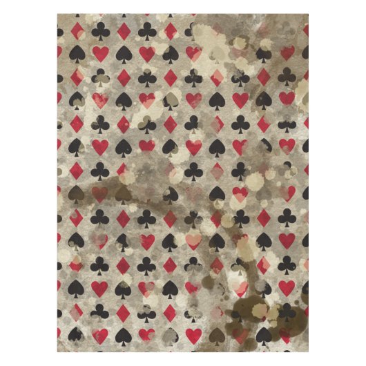 Distress Wonderland Alice Pattern Tafelkleed (Voorkant)