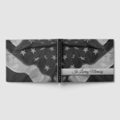 Distressed américain Drapeau funéraire livre d'or (Complet)