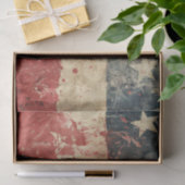 Distressed American Patriotic USA Flag Tissuepapier (Geschenk)