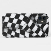 Distressed Checkered Pattern Case-Mate iPhone Case (Achterkant (horizontaal))