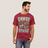 Distressed Dawgs Gotta Eat CLE Shirt (Voorkant volledig)