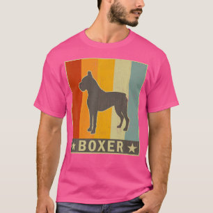 Distressed Retro Boxer Dog Graphic voor Jongens Me T-shirt