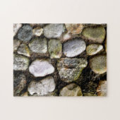 Distressed Rocks stenen veldsteen patroon Legpuzzel (Horizontaal)