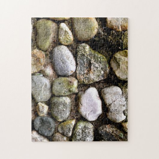 Distressed Rocks stenen veldsteen patroon Legpuzzel (Verticaal)