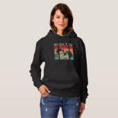 Distressed Shih Tzu Dog Boys Girls Retro Shih Tzu Hoodie (Voorkant volledig)
