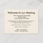 Distribuez les cartes pour de nouveaux membres et (Dos)