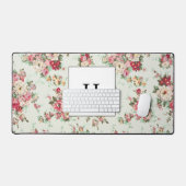 Distributeur d'eau élégant Fleurs Monogrammées (Clavier et souris)