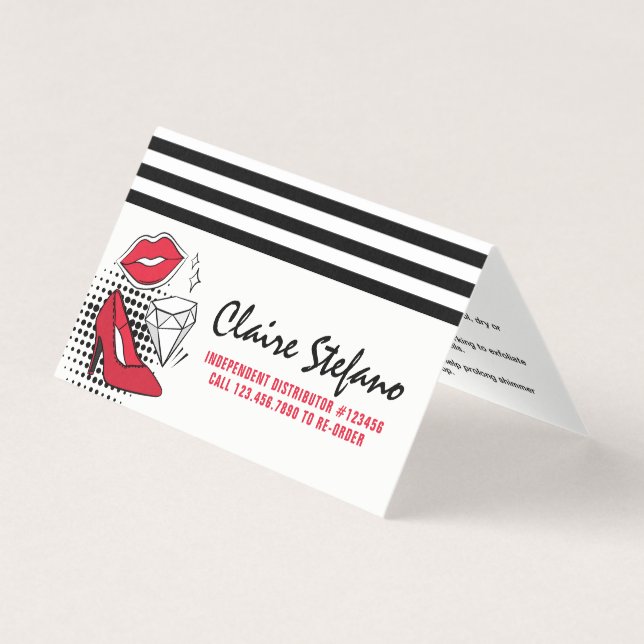 Distributeur Lipstick Comment Appliquer / Conseils (Front)