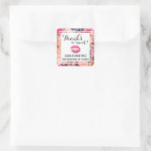 Distributeur Lipstick Floral Kiss Merci Étiquette (Sac)