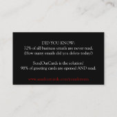 distributeur visitekaartje (Achterkant)