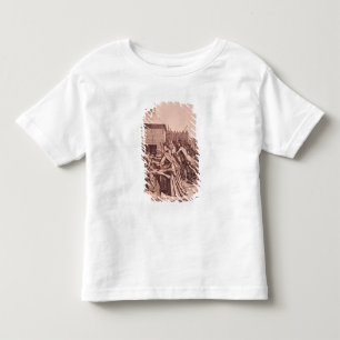 Distributie van brood in het Louvre Kinder Shirts