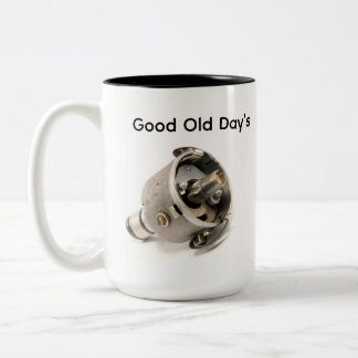 Distributor Auto Part Tweekleurige Koffiemok