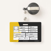 Distributor Badge (Achterkant met intrekbare)