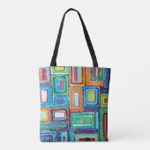 District 23 Canvas tas (Achterkant)