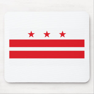 District Columbia Flag Mousepad Muismat