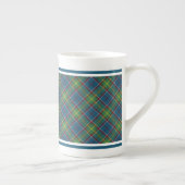 District d'Ayrshire Tartan Bone China Mug (Droite)