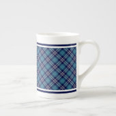 District de St Andrews Tartan Bone China Mug (Droite)