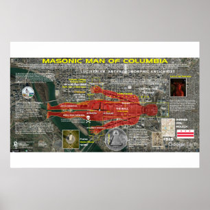 District of Columbia - Vrijmetselaars Man 1 Poster