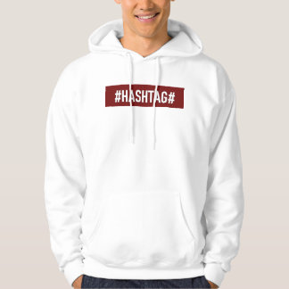 District One Blanc Man "#HASHTAG#" Hoodie
