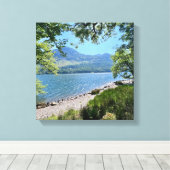 Districtmeer Canvas Afdruk (Insitu (Houten vloer))