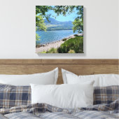 Districtmeer Canvas Afdruk (Insitu (Slaapkamer))