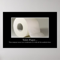 Dit bedrijf moet veel toiletpapier gebruiken [XL]