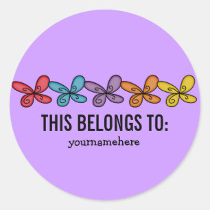 DIT BEHOORT TOT DE Kute Doodle Flower Stickers