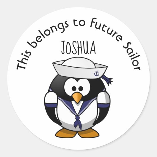 Dit behoort tot de toekomstige Sailor Ronde Sticker (Voorkant)