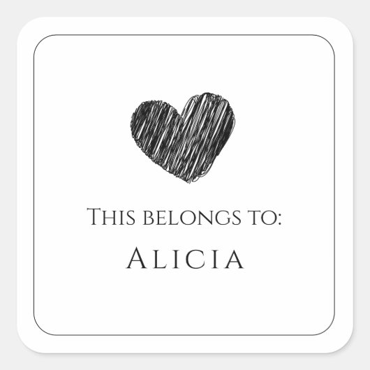 Dit behoort tot het label Sticker (Voorkant)