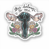 Dit behoort tot mij sticker (Voorkant)